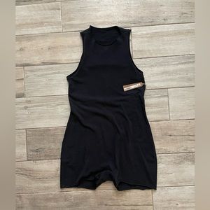 Skims Raw Edge Onesie- Size L